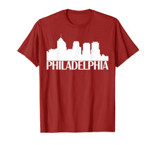 Load image into Gallery viewer, Philadelphia Pennsylvania City Skyline Hot 2019 T-Shirt
