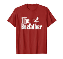Load image into Gallery viewer, The Bee Father Funny Beekeeper Beekeeping T Shirt Gift
