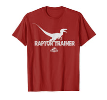 Load image into Gallery viewer, Jurassic World Raptor Trainer Silhouette Graphic T-Shirt
