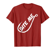 Load image into Gallery viewer, Bite Me Fishing Shirt - Funny Bite Me Shirt
