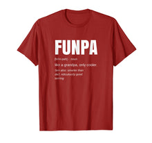 Load image into Gallery viewer, Funny FUNPA Fun Grandpa Novelty T Shirt
