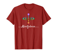 Load image into Gallery viewer, Womens Mindfulness T-Shirt Be Present in Moment Chakra Shirt
