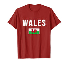 Load image into Gallery viewer, Wales T-shirt Welsh Flag
