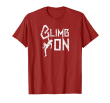 Load image into Gallery viewer, Mountain Climber Gift, Rock Climbing T-Shirt
