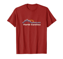 Load image into Gallery viewer, Retro North Carolina NC T Shirt Vintage Mountains Tee
