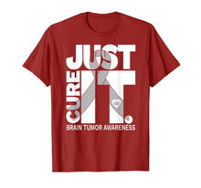 Load image into Gallery viewer, Brain Tumor Awareness Just Cure It T-Shirt
