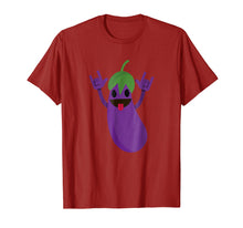 Load image into Gallery viewer, Dancing Eggplant T-Shirt Funny Dance Fruit Dancer Gift Tee
