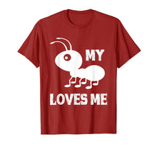 Load image into Gallery viewer, Ant T shirt_My Aunt Loves me Family Gifts for Nephew &amp; Niece
