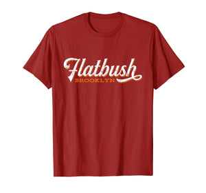 Flatbush Brooklyn New York Retro Cool t-shirt
