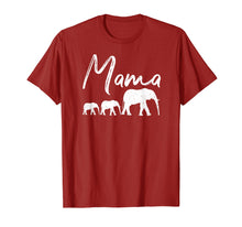Load image into Gallery viewer, MAMA Shirt ELEPHANT Mother&#39;s Day Gifts Mommy Mom Best Top
