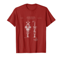 Load image into Gallery viewer, Railroad Crossing Signal Patent T Shirt | Model train lovers
