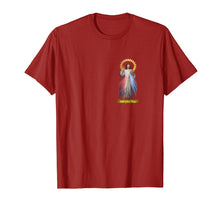Load image into Gallery viewer, Jesus Divine Mercy T-Shirt Saint Faustina Catholic Prayer 01
