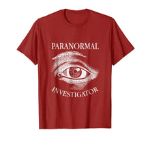 Load image into Gallery viewer, Paranormal Investigator All Seeing Eye Ghost Hunter T-Shirt
