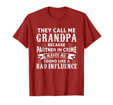 Load image into Gallery viewer, Funny Grandpa Grandfather Shirt
