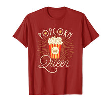 Load image into Gallery viewer, Popcorn Lover Girl Shirt Popcorn Queen Snack Gift T-shirt
