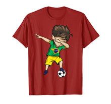 Load image into Gallery viewer, Dabbing Soccer Boy Brazil Jersey Shirt - Brazilian Football
