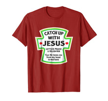 Load image into Gallery viewer, Catch Up With Jesus Funny Christian T-Shirt
