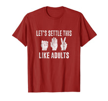 Load image into Gallery viewer, Let's Settle This Like Adults T-shirt
