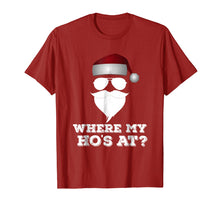 Load image into Gallery viewer, Funny Christmas T Shirt Where's My Ho's At Santa X-MAS Gift
