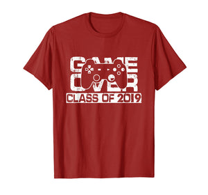 Game Over Class Of 2019 T-Shirt Graduation Gift Shirt