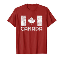 Load image into Gallery viewer, Vintage Canada Flag Shirt Canada Day
