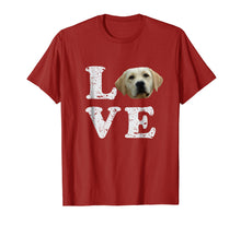 Load image into Gallery viewer, I Love My Yellow Lab T-Shirt | Labrador Retriever Dog Tee
