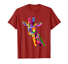 Load image into Gallery viewer, Giraffe t shirt; Love Animal t shirt; Love Giraffe t shirt
