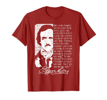 Load image into Gallery viewer, Edgar Allan Poe Raven Shirt Unique Literature Gift
