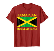 Load image into Gallery viewer, Jamaican Bobsled Team Shirt - Jamaican Flag Bobsled T-Shirt

