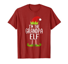 Load image into Gallery viewer, Mens I'm The Grandpa Elf Shirt Matching Christmas Family Tshirts
