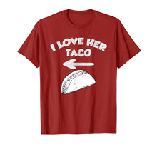 Load image into Gallery viewer, I Love Her Taco Matching Couple Cinco De Mayo T-Shirt

