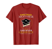 Load image into Gallery viewer, Proud Mother The Class Of 2018 Graduate Graduation Shirt S2
