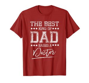 Mens The Best Dad Raises a Doctor Birthday Gifts Fathers Day Gift