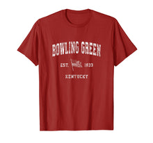 Load image into Gallery viewer, Bowling Green Kentucky KY T-Shirt Vintage US Flag Sports Tee
