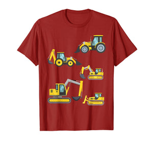 Construction Truck Shirt. Heavy Equipment T Shirts