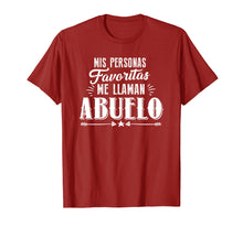 Load image into Gallery viewer, Mis Personas Favoritas Me Llaman Abuelo Spanish Father&#39;s Day
