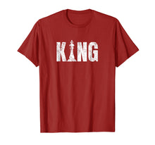 Load image into Gallery viewer, Chess King Shirt Distressed Vintage Chess Player Gift
