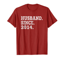 Load image into Gallery viewer, Mens 5th Wedding Anniversary Gifts - Husband Since 2014 Shirt
