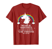 Load image into Gallery viewer, Medical Assistants Magical Like Unicorns Funny Tshirt Gift
