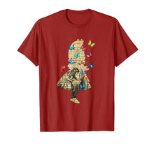 Load image into Gallery viewer, Alice In Wonderland Vintage Book T Shirt Design
