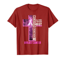 Load image into Gallery viewer, Breast cancer warrior shirt breast cancer shirt
