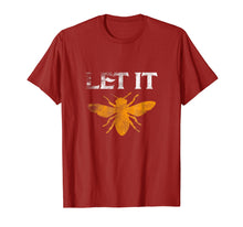 Load image into Gallery viewer, Let It Bee T-Shirt Beekeeper Gift Cute Bee Honey Maker Tee
