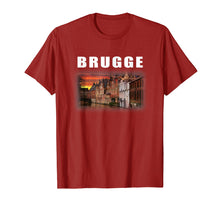 Load image into Gallery viewer, Retro Bruges-Belgium Souvenir Style Brugge T-Shirt
