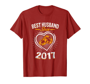 Mens best husband since 2017 - 2nd anniversary gift for him