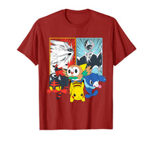 Load image into Gallery viewer, Alola Starters With Legendaries T-Shirt

