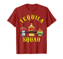 Load image into Gallery viewer, Tequila Squad Shirt Funny Drinking Cinco De Mayo Tshirt
