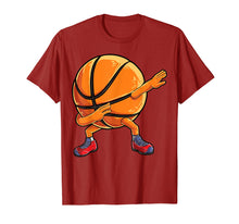 Load image into Gallery viewer, Dabbing Basketball Ball T shirt Kids Boys Dab Dance Gifts
