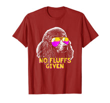 Load image into Gallery viewer, Poodle No Fluffs Funny Shirt
