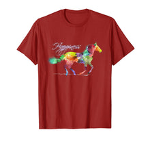 Load image into Gallery viewer, Horse Happiness T shirt Horse gifts Horse shirts Horse lover
