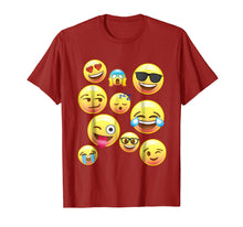 Load image into Gallery viewer, Funny Emoji Faces Shirt for Girls, Boys, Teens, Men &amp; Women
